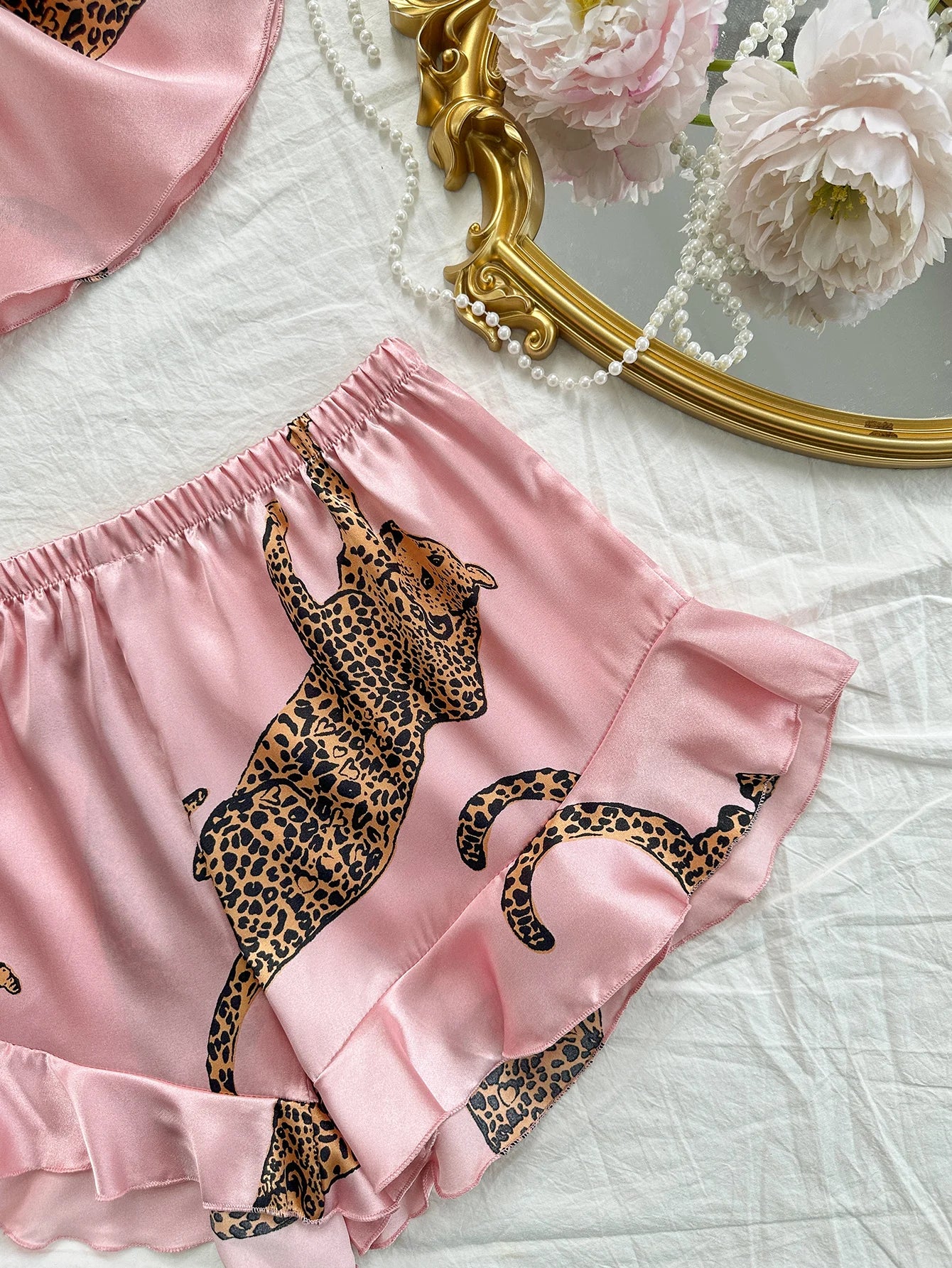 Blush Leopard 2-Piece Soft Girl Loungewear