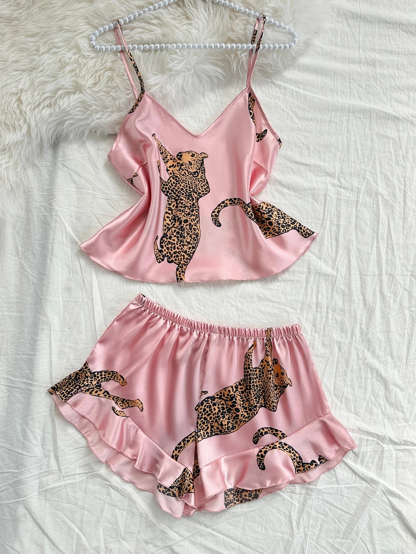 Blush Leopard 2-Piece Soft Girl Loungewear