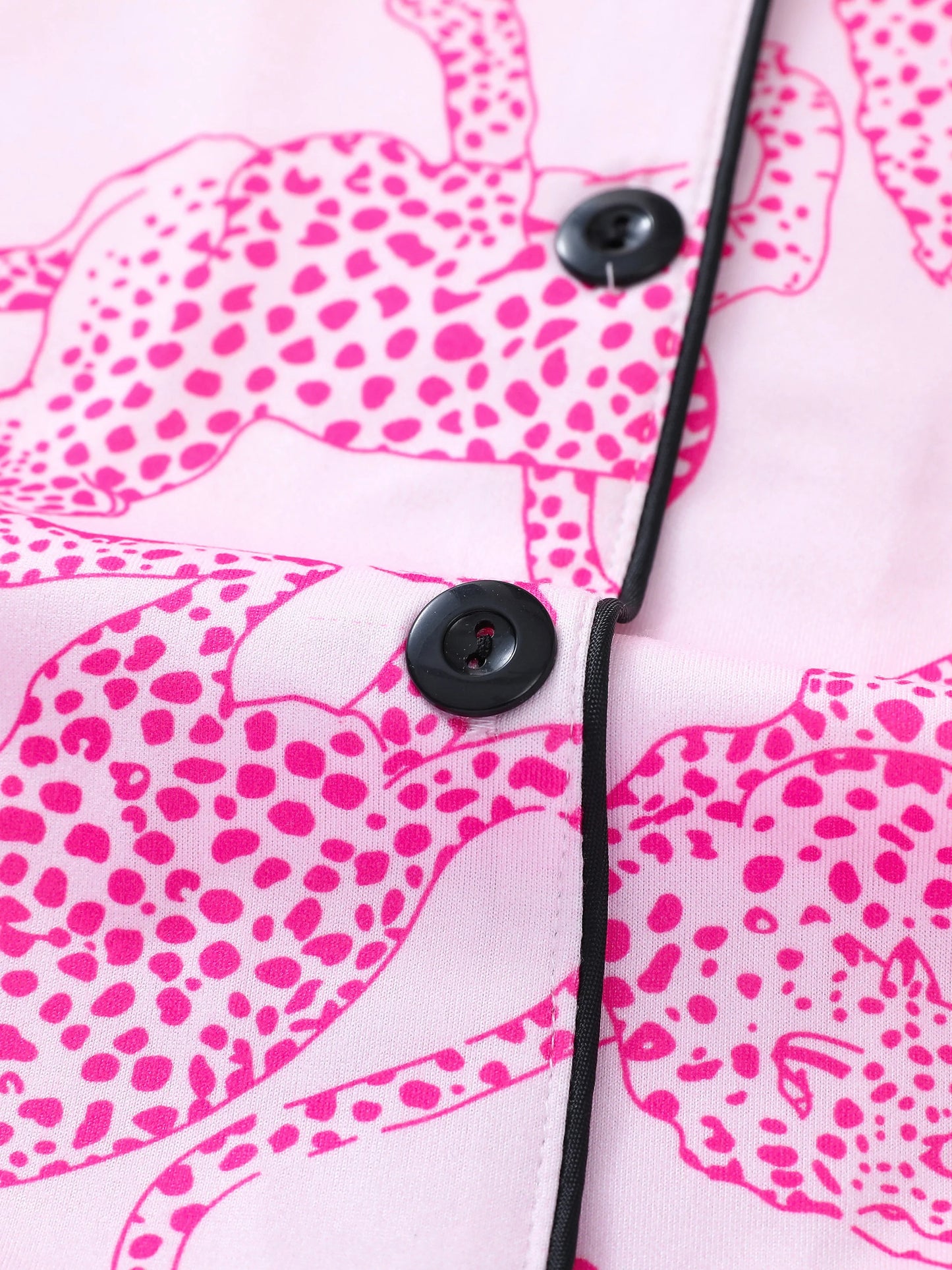 Pink Panther 2-Piece Set Soft Girl Sleepwear