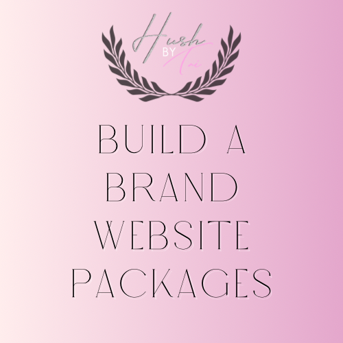 Build A Brand Website Design Packages